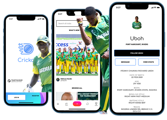 Cricka App Showcase